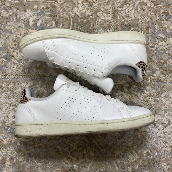 Adidas Advantage GW4850 with Leopard Heel Size 10 - Picture 2 of 6